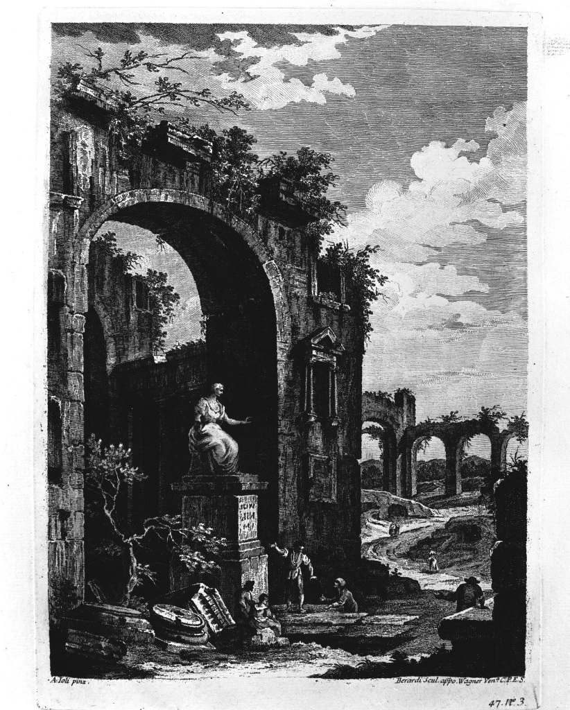 Paesaggio con rovine - Galleria dell'Accademia, Venezia